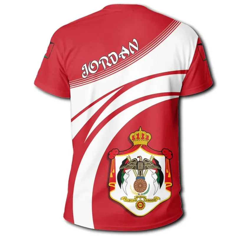 Jordan Coat Of Arms T Shirt Cricket Style RLT8 - Shopicos