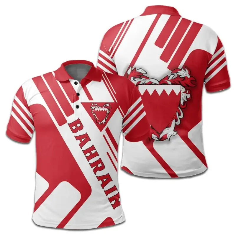 Bahrain Coat Of Arms T Shirt Rockie RLT8 - Shopicos