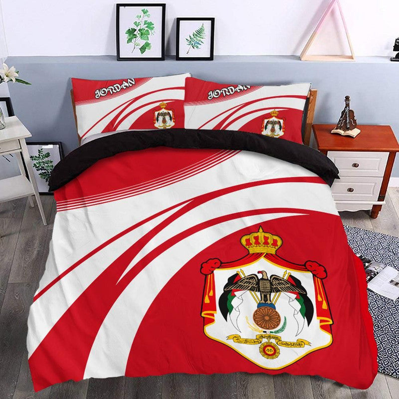 Jordan Coat Of Arms Bedding Set Cricket RLT8 - Shopicos