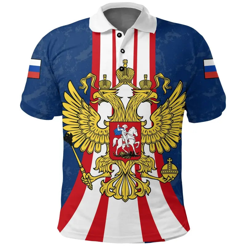 Russia Polo Shirt Victory Day RLT12 - Shopicos