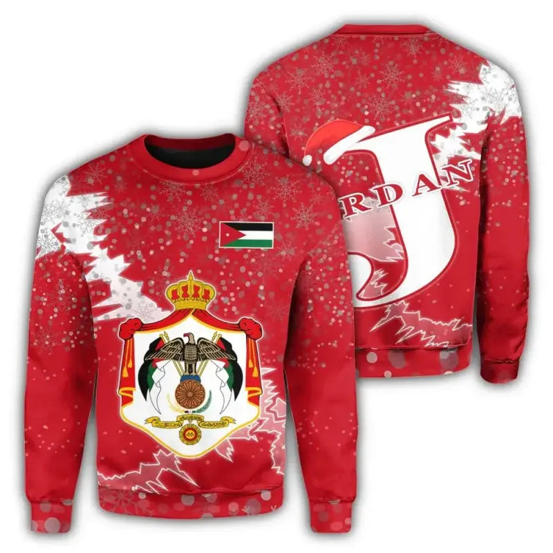 Jordan Christmas Coat Of Arms Sweatshirt X Style RLT8 - Shopicos