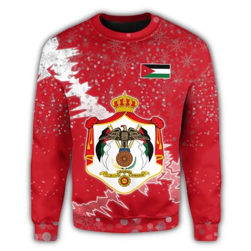 Jordan Christmas Coat Of Arms Sweatshirt X Style RLT8 - Shopicos