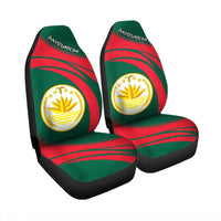 Bangladesh Coat Of Arms Car Seat Cover Cricket RLT6 - Shopicos
