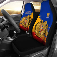 Armenia Car Seat Cover - Armenia Blue RLT8 - Shopicos