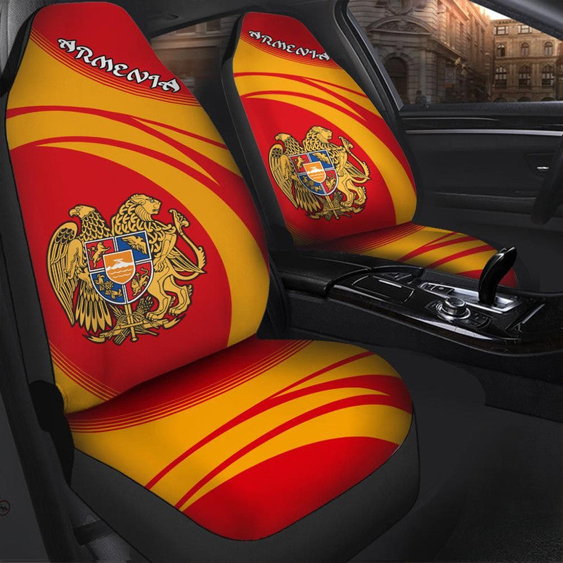 Armenia Coat Of Arms Car Seat Cover Cricket RLT8 - Shopicos