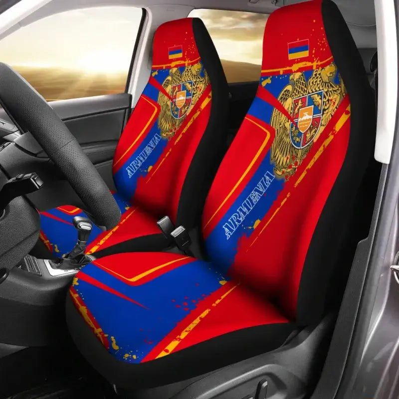 Armenia Car Seat Covers - The Pride of Armenia RLT8 - Shopicos