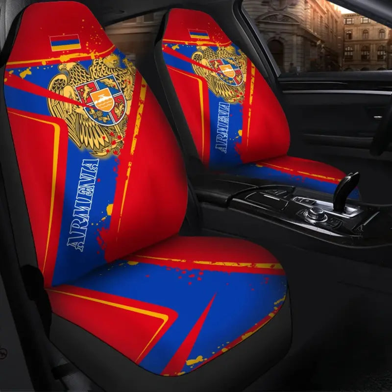 Armenia Car Seat Covers - The Pride of Armenia RLT8 - Shopicos