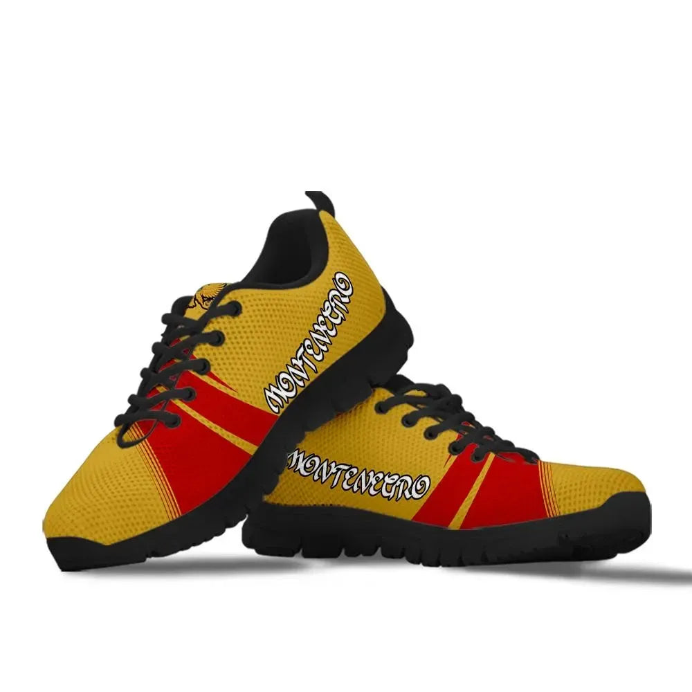 Montenegro Coat Of Arms Sneakers Cricket RLT13 - Shopicos