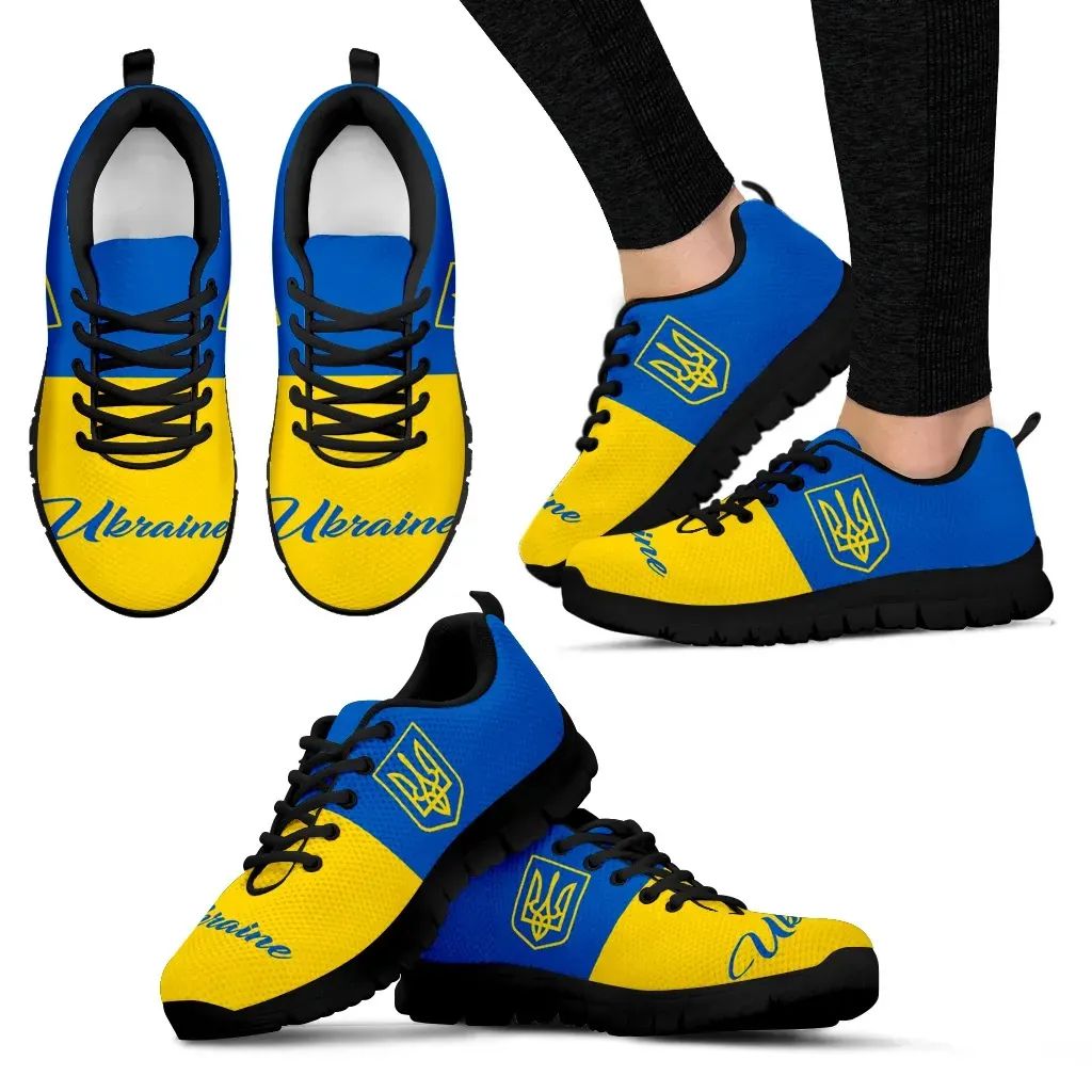 Ukrainian Shoes Ukraine Coat Of Arms Sneakers 2 RLT7 - Shopicos
