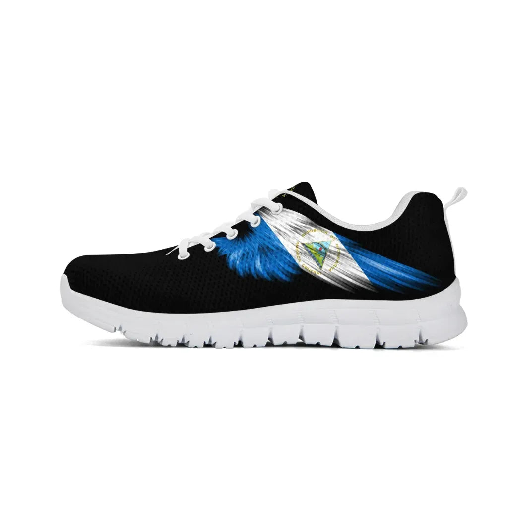 Nicaragua Wings Sneakers Black Edition RLT8 - Shopicos