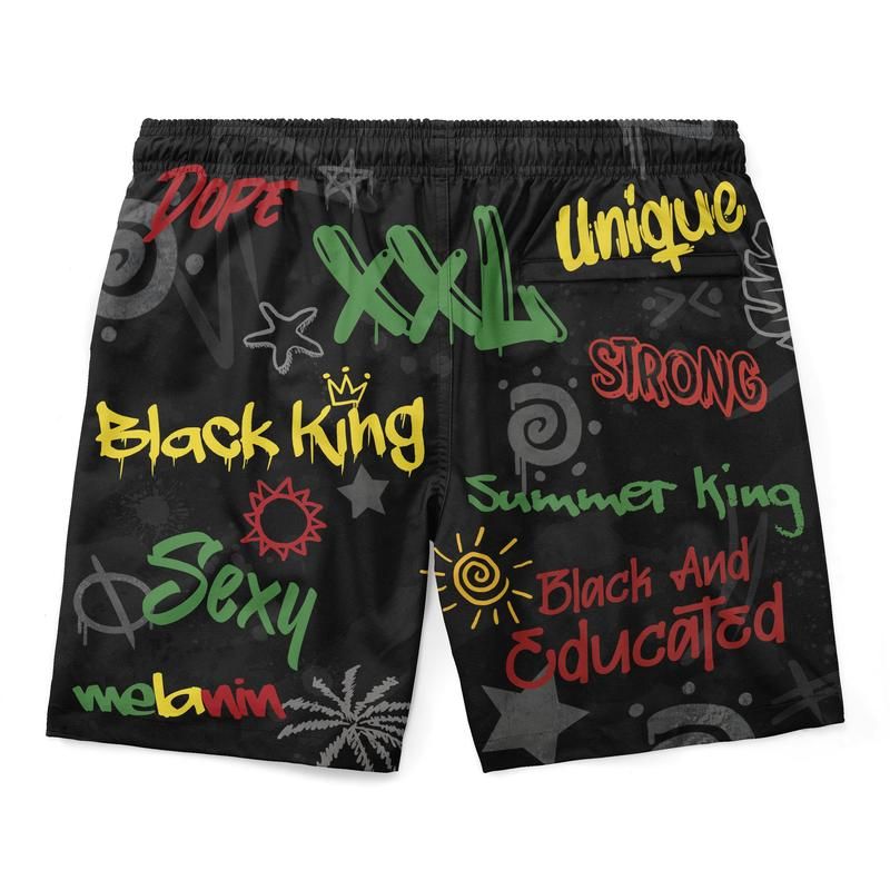 black-king-time-mens-short