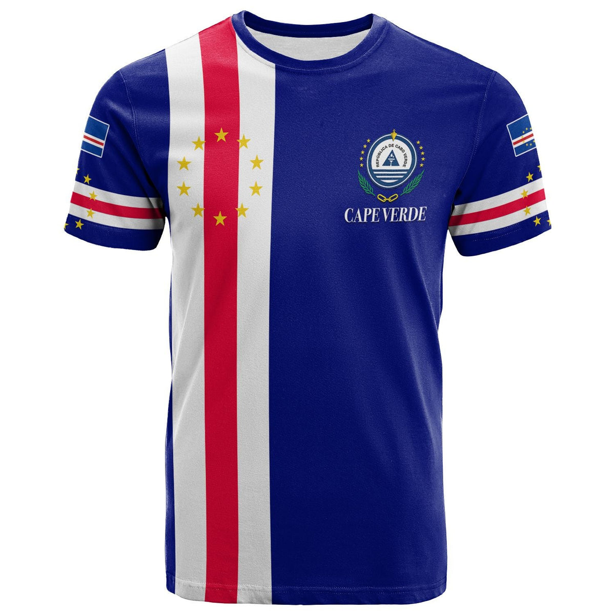 Cape Verde T Shirt Striped LT13 - Shopicos