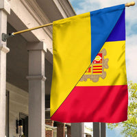 Flag - Andorra Flag With Ukraine Flag RLT8 - Shopicos