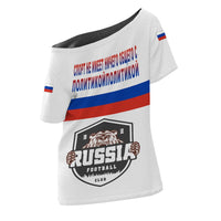 Russia Sport 2022 Off Shoulder T shirt RLT7 - Shopicos