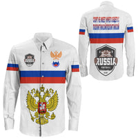 Russia Sport 2022 Long Sleeve Button Shirt RLT7 - Shopicos