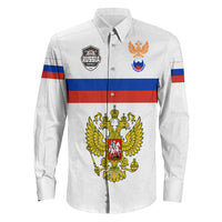 Russia Sport 2022 Long Sleeve Button Shirt RLT7 - Shopicos