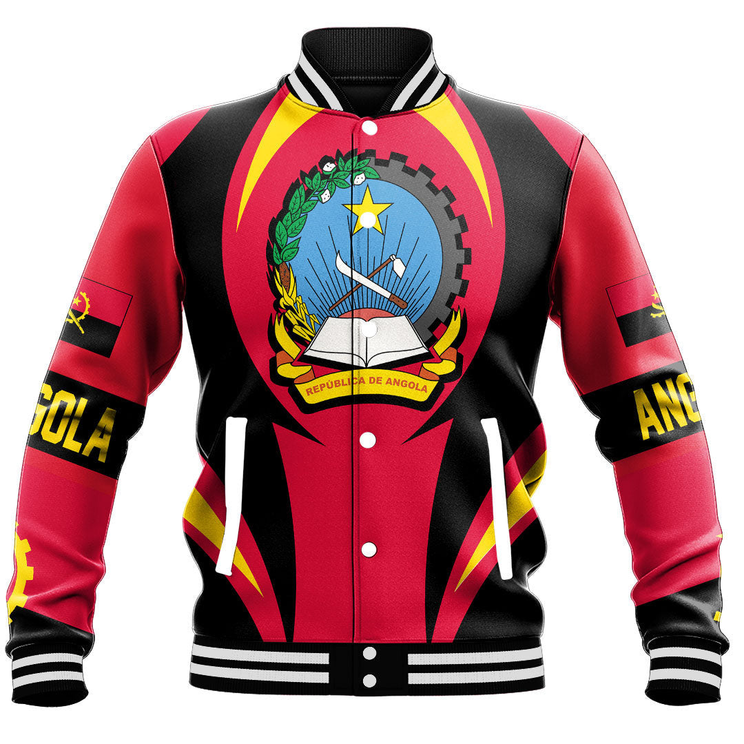 Shopicos Clothing - Angola Action Flag Baseball Jacket RLT7 - Shopicos