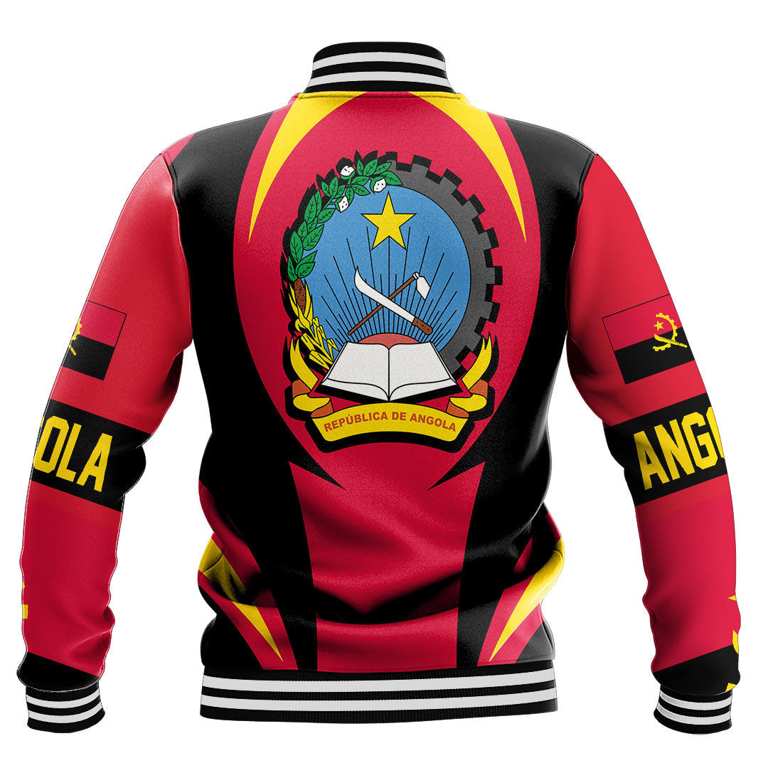 Shopicos Clothing - Angola Action Flag Baseball Jacket RLT7 - Shopicos