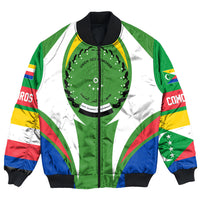 Shopicos Clothing - Comoros Action Flag Bomber Jacket RLT7 - Shopicos