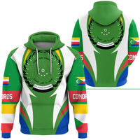 Comoros Hoodie Action Flag RLT7 - Shopicos