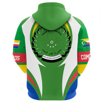 Comoros Hoodie Action Flag RLT7 - Shopicos