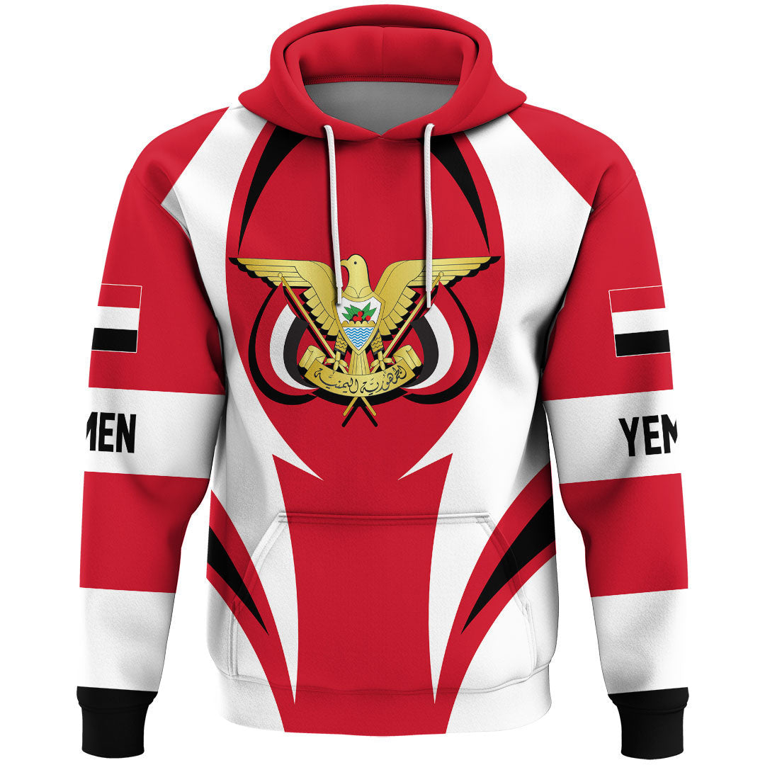 Yemen Hoodie Action Flag RLT7 - Shopicos