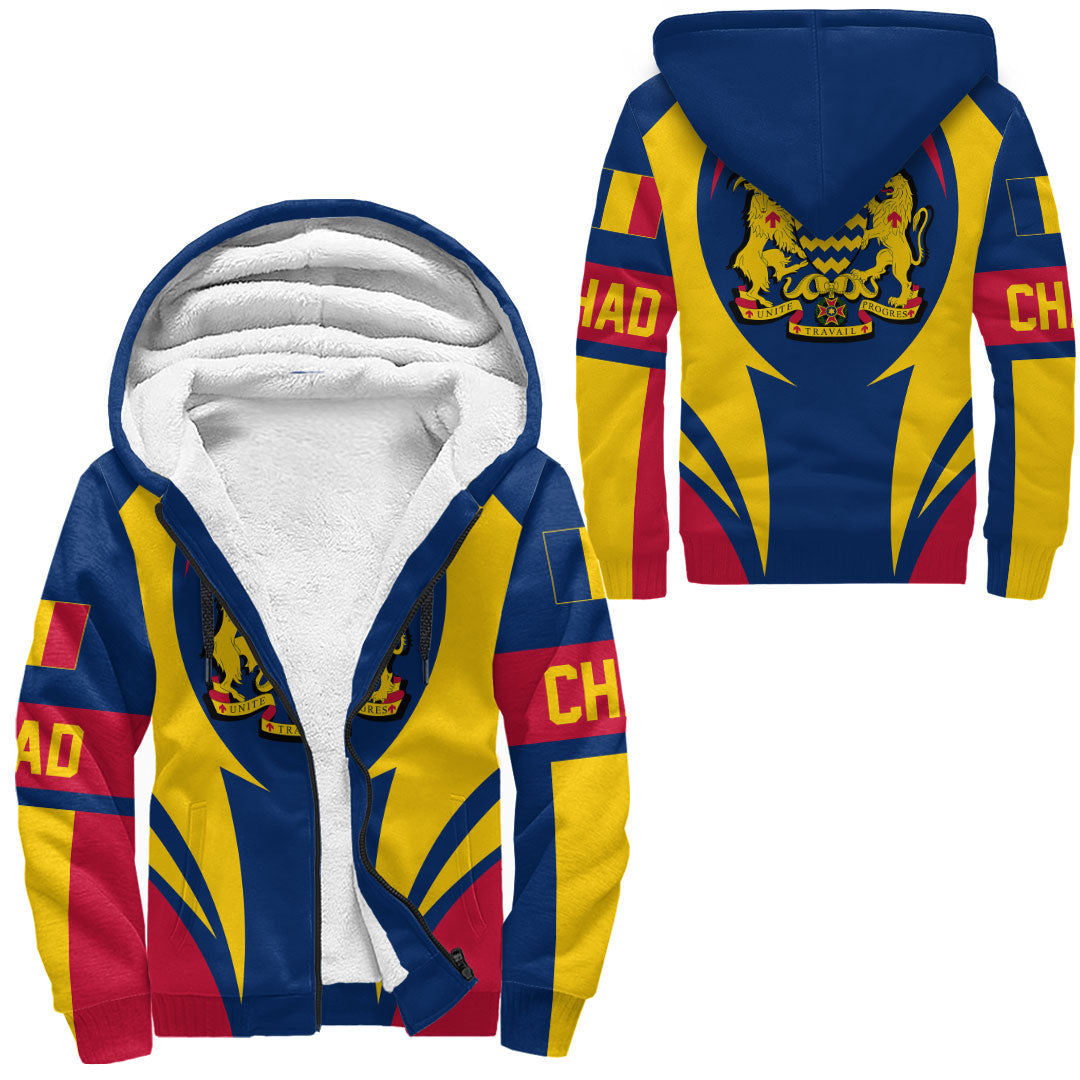 Shopicos Clothing - Chad Action Flag Sherpa Hoodie RLT7 - Shopicos