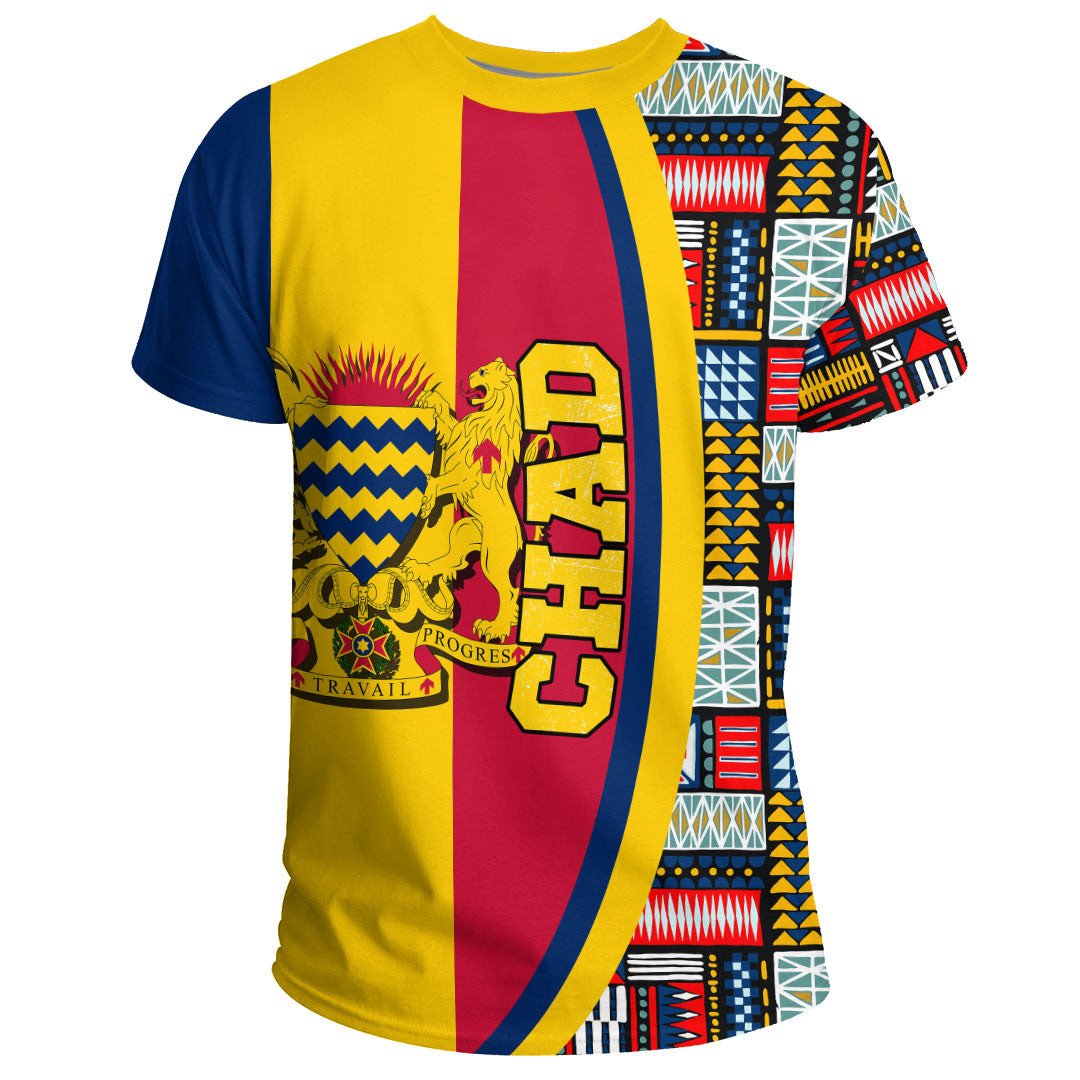Chad Flag and Kente Pattern Special RLT13 - Shopicos