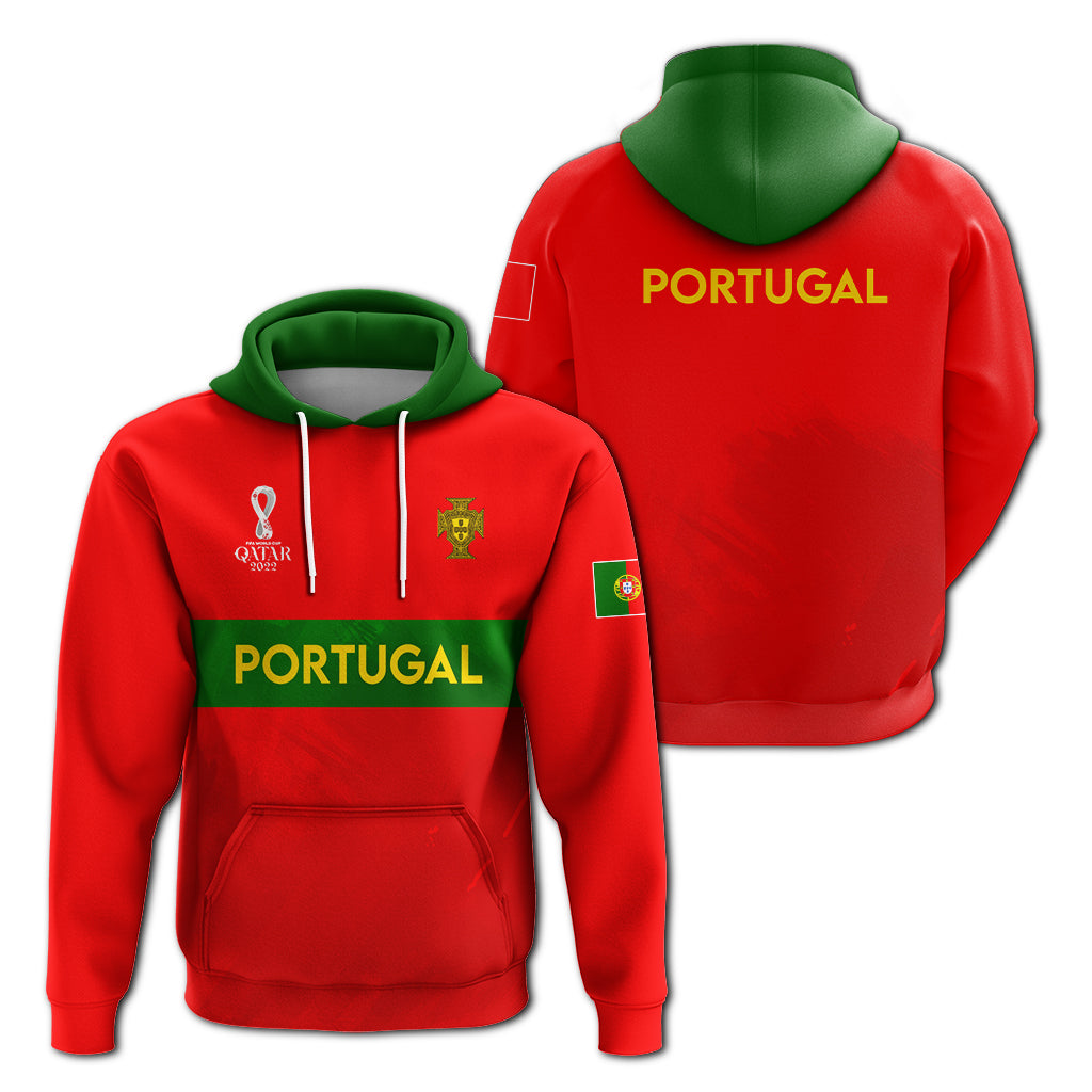 Portugal Football 2022 Hoodie - LT2 - Shopicos