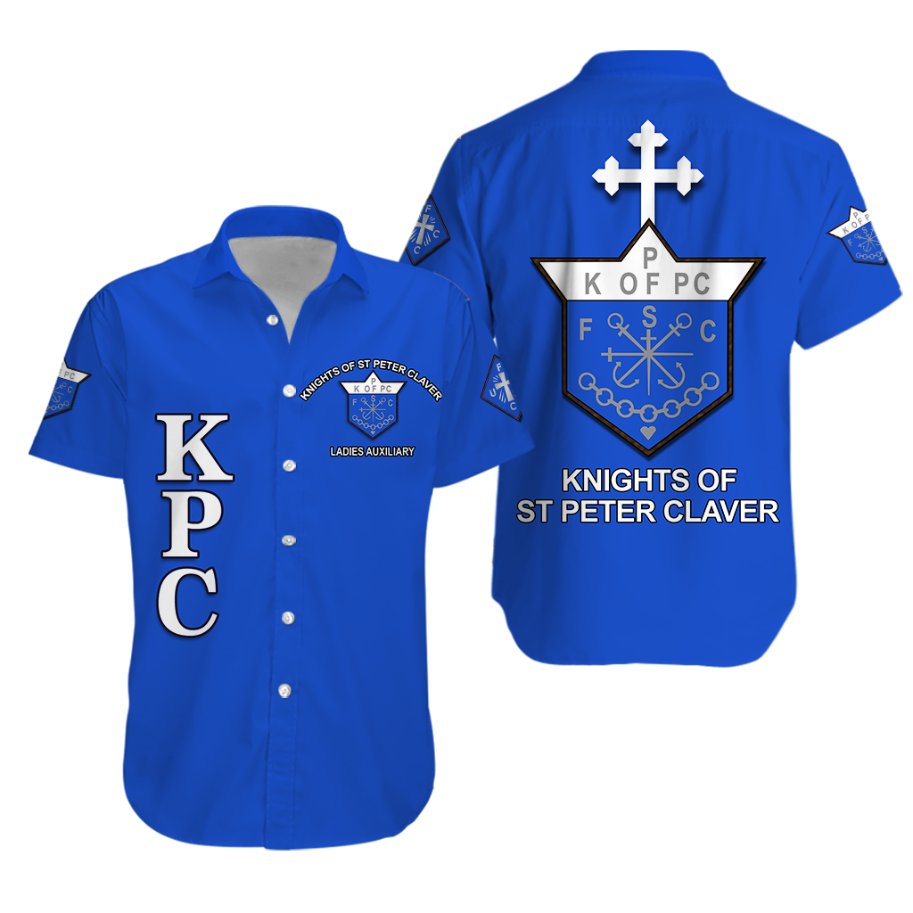Knights of Peter Claver and Ladies Auxiliary Hawaiian Shirt LT12 - Shopicos