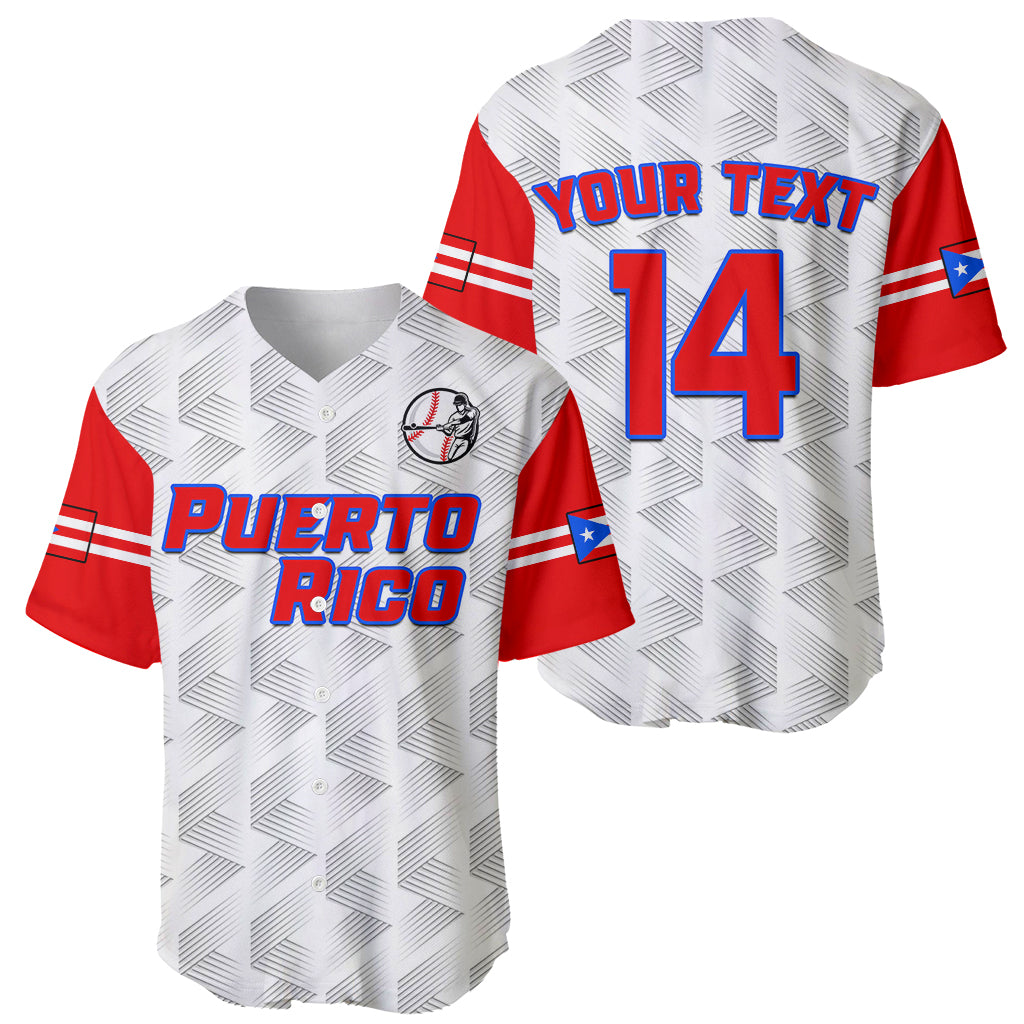 (Custom Text And Number) Puerto Rico 2023 Baseball Dynamic Baseball Jersey - Shopicos