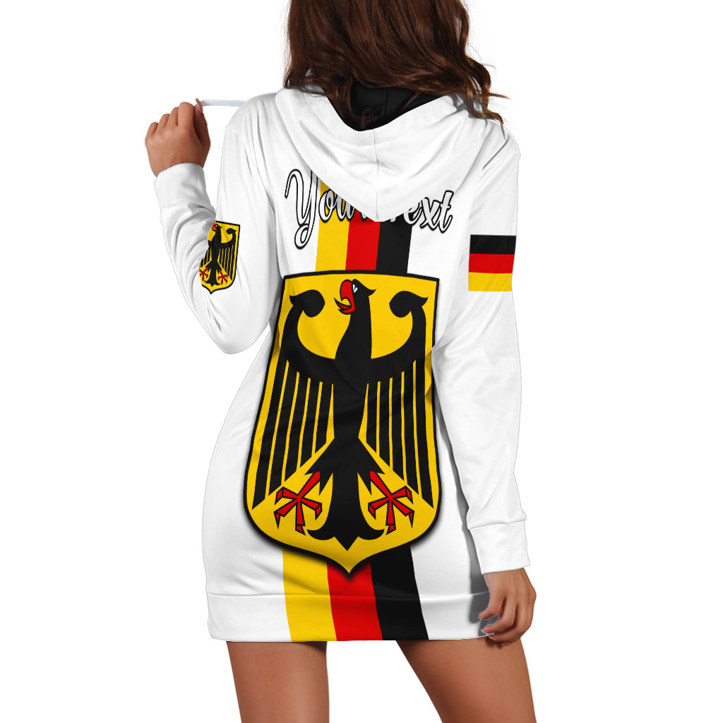 (Custom Personalised) Germany Hoodie Dress Grunge Deutschland Map and Coat Of Arms LT13 - Shopicos