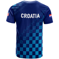 Croatia Football 2022 Champions Pride T Shirt Blue LT12 - Shopicos