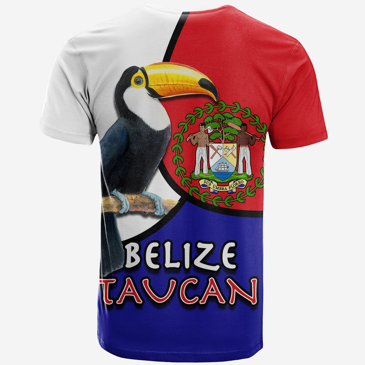 Belize Taucan Style T Shirt Ver1 LT20 - Shopicos