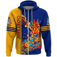 African Hoodie Junkanoo Bahamas Zip Hoodie - Shopicos