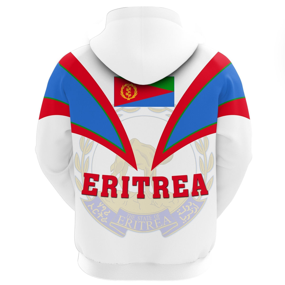 African Hoodie Eritrea Hoodie Tusk Style - Shopicos