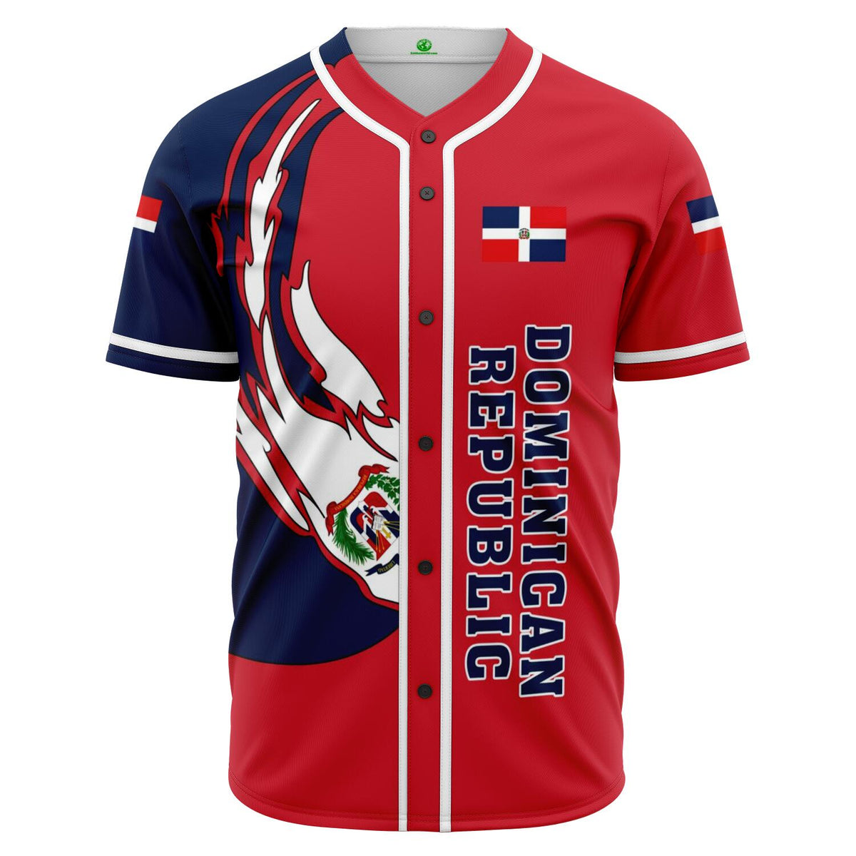 Dominican Republic Baseball Team Baseball Jersey - Shopicos