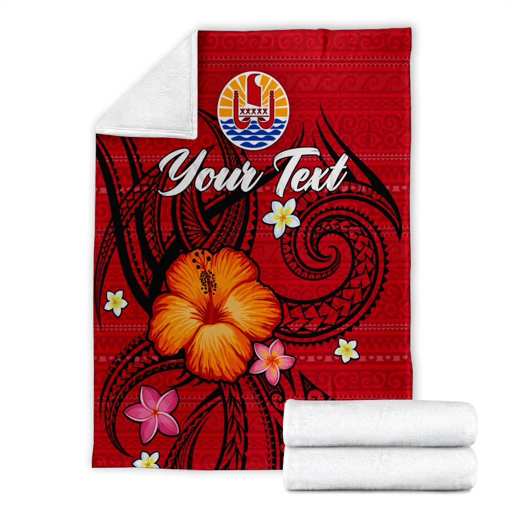 custom-personalised-tahiti-maohi-blanket-hibiscus-with-tribal