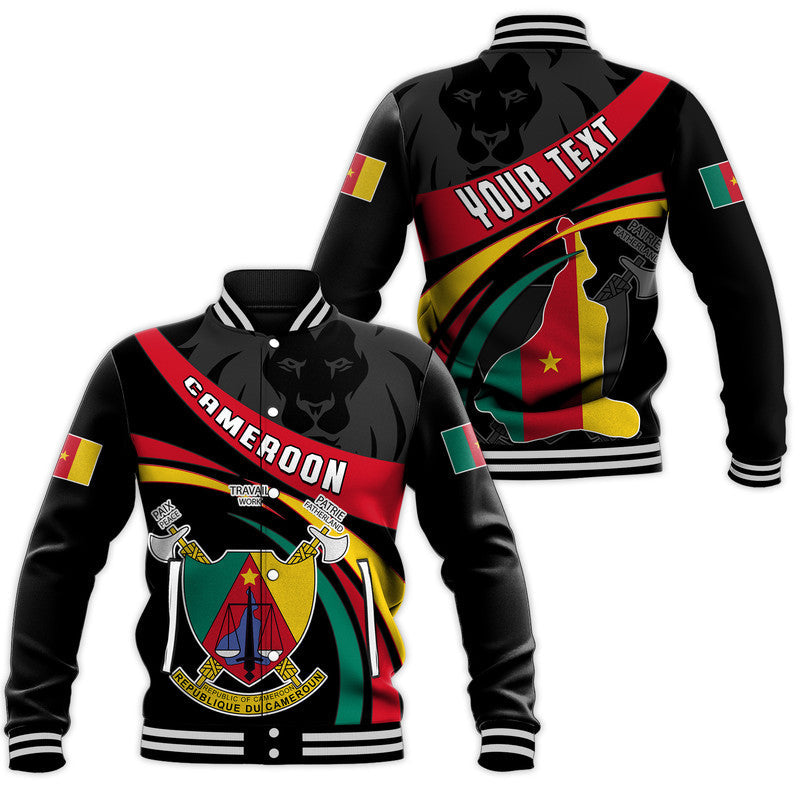 (Custom Personalised) Happy Cameroon Independence Day Baseball Jacket - Shopicos