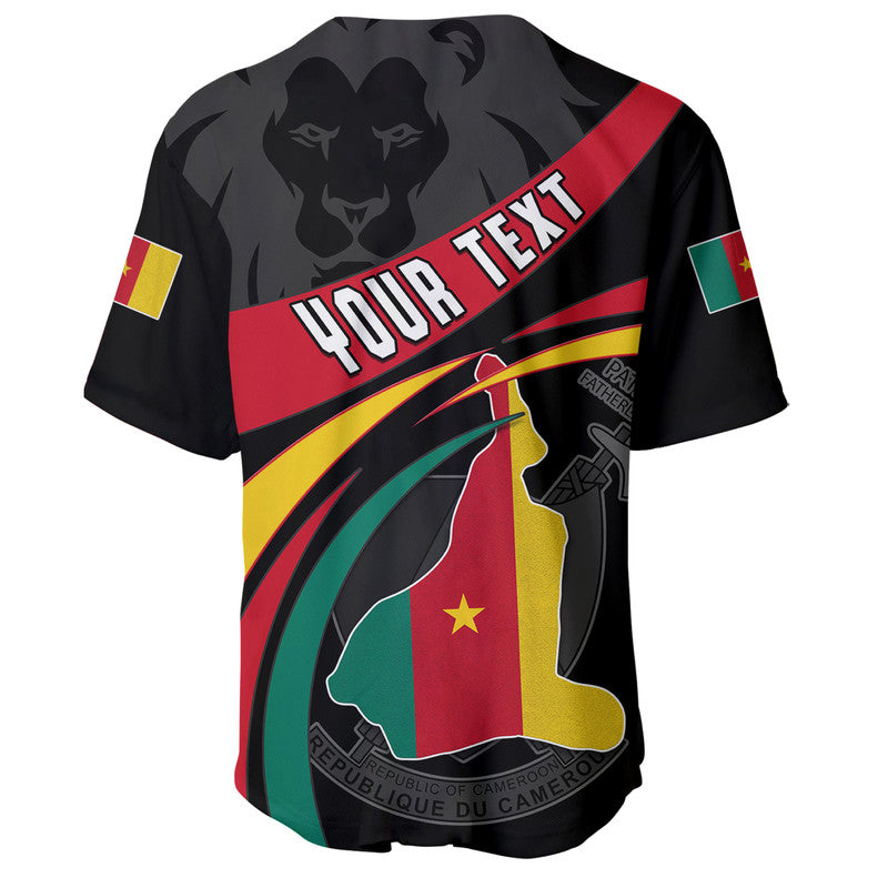 (Custom Personalised) Happy Cameroon Independence Day Baseball Jersey - Shopicos