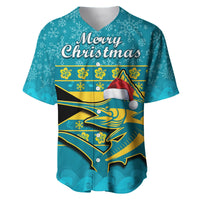 Bahamas Baseball Jersey Bahamian Blue Marlin Merry Christmas - Shopicos