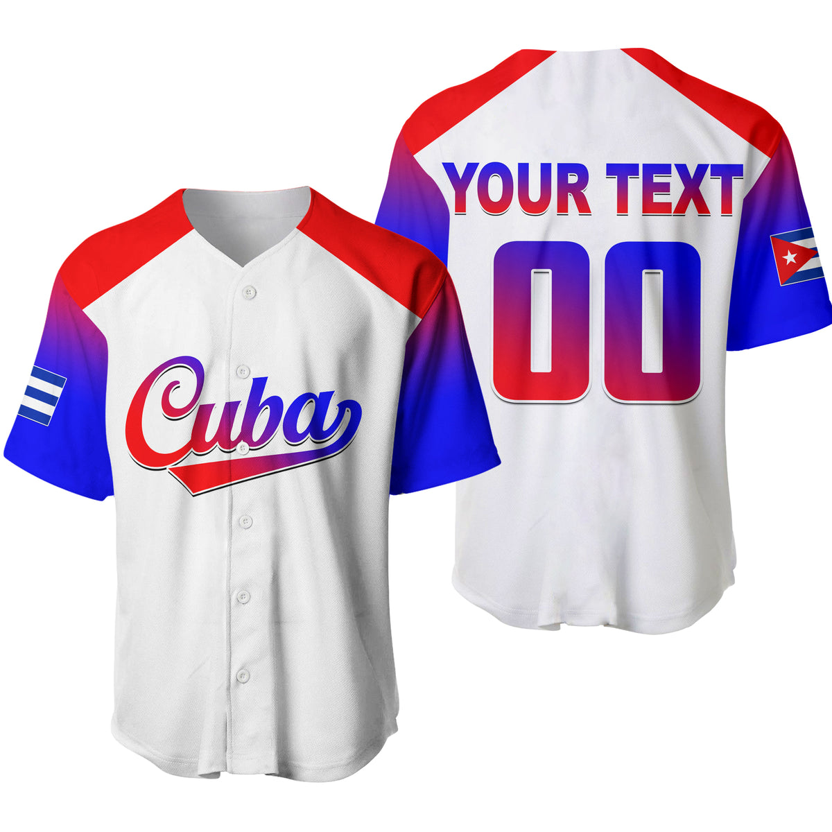 (Custom Personalised And Number) Baseball 2023 Cuba Baseball Jersey Red Style LT6 - Shopicos
