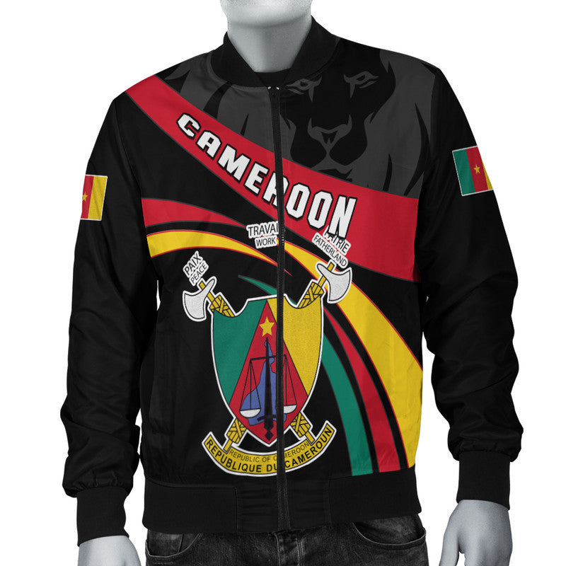 (Custom Personalised) Happy Cameroon Independence Day Bomber Jacket - Shopicos