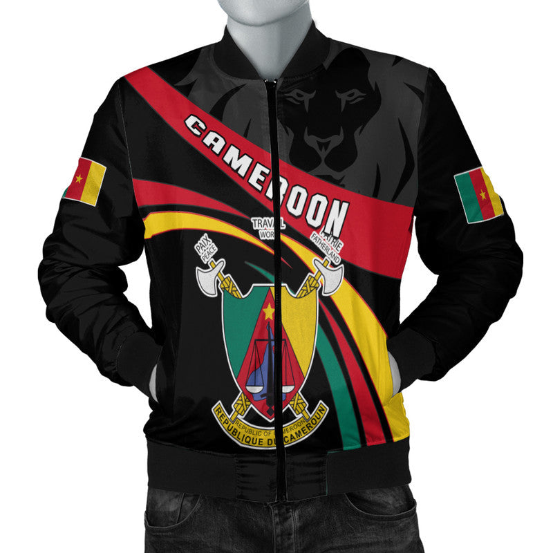 (Custom Personalised) Happy Cameroon Independence Day Bomber Jacket - Shopicos