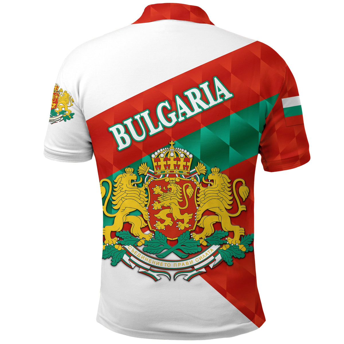 Bulgaria Polo Shirt Sporty Style LT8 - Shopicos