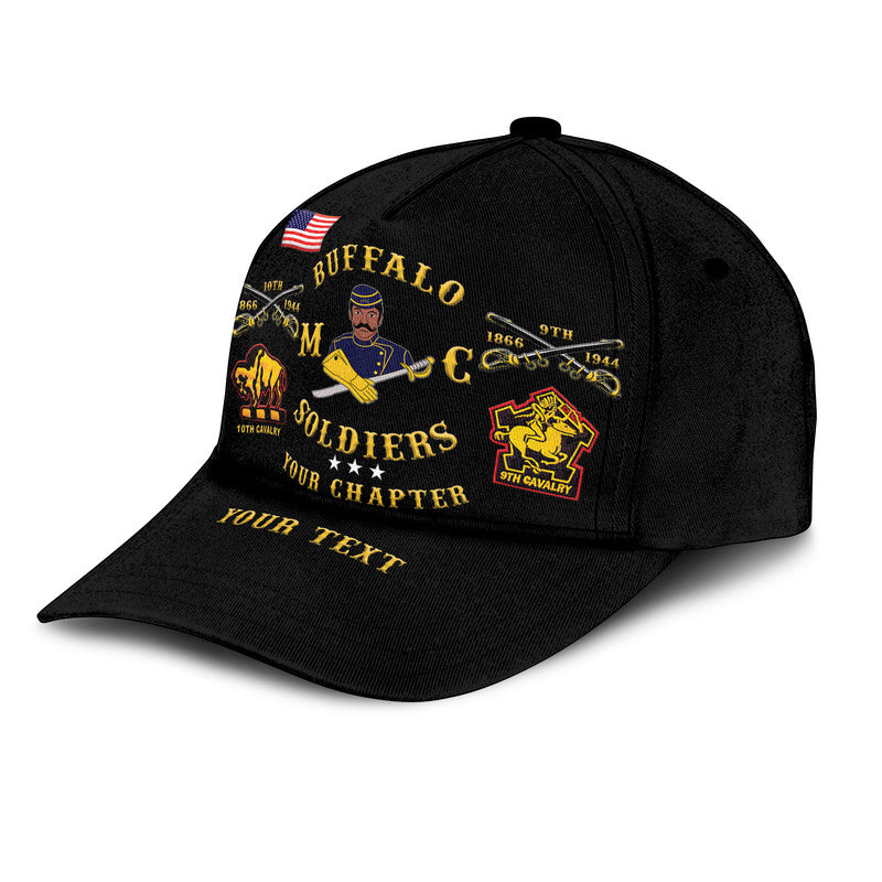 custom-personalised-buffalo-soldiers-motorcycle-club-bsmc-classic-cap-black