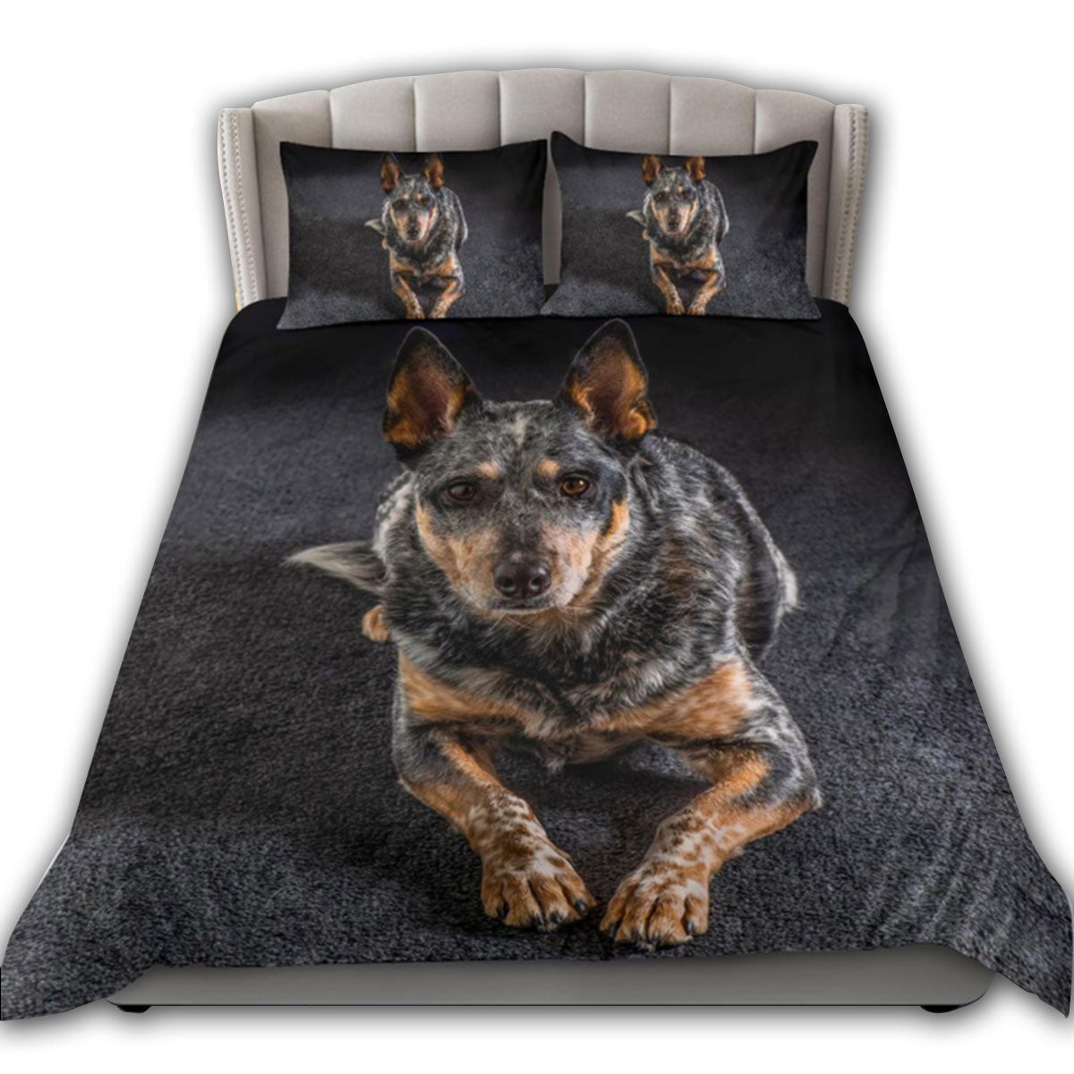 Australian Cattle Dog Goodnight Heeler Bedding Set - Shopicos