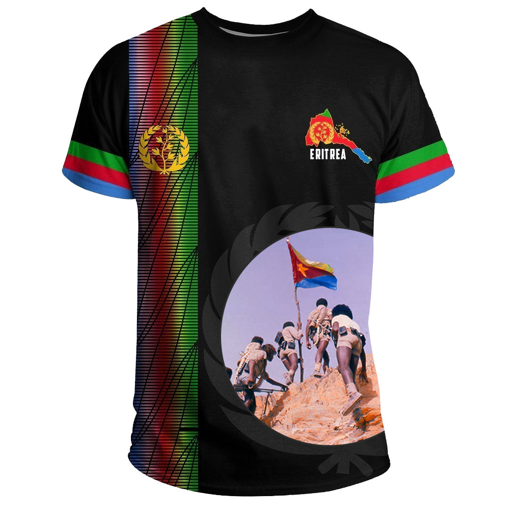 (EPLF) Eritrea T Shirt Eritrea United LT13 - Shopicos