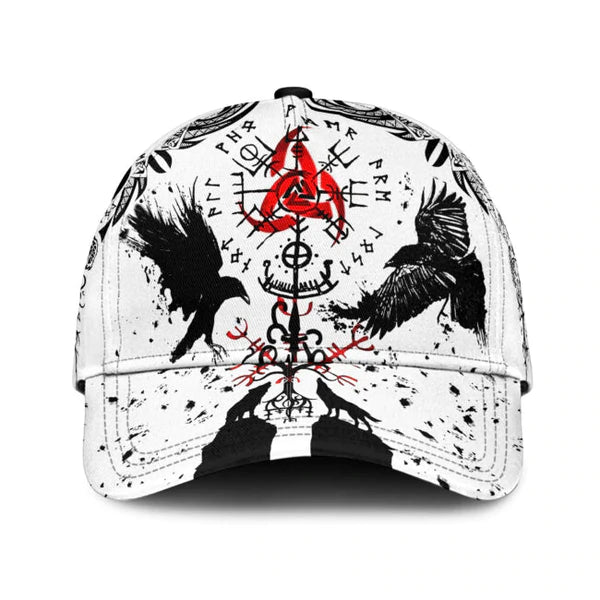 viking-warrior-love-viking-black-white-red-style-classic-cap
