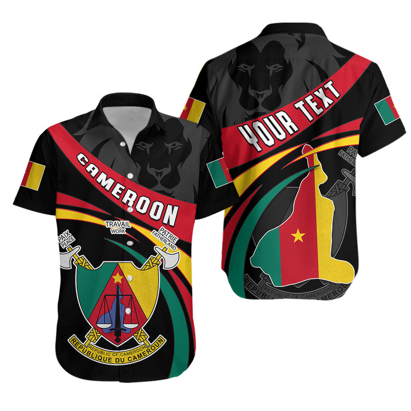 (Custom Personalised) Happy Cameroon Independence Day Hawaiian Shirt - Shopicos
